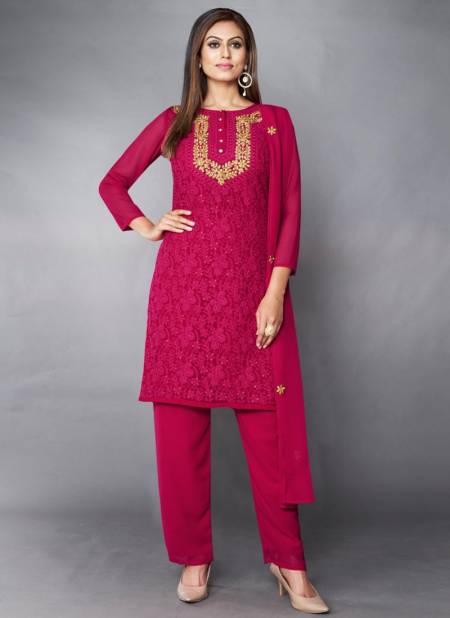 Pink Colour ARYA 33 Heavy Stylish Festive Wear Designer Salwar Suit Collection 945